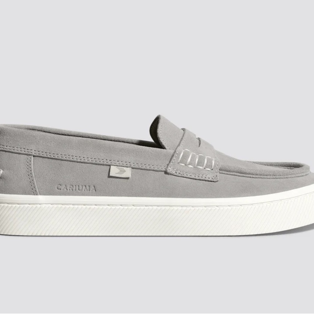 Cariuma Light Gray Slip-On Loafers brand new